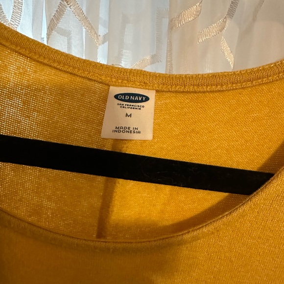 Old Navy Mustard Midi Dress - Picture 2 of 3